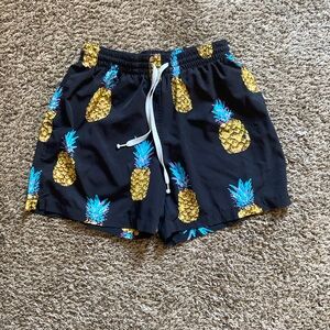 Chubbies pineapple swim trunks